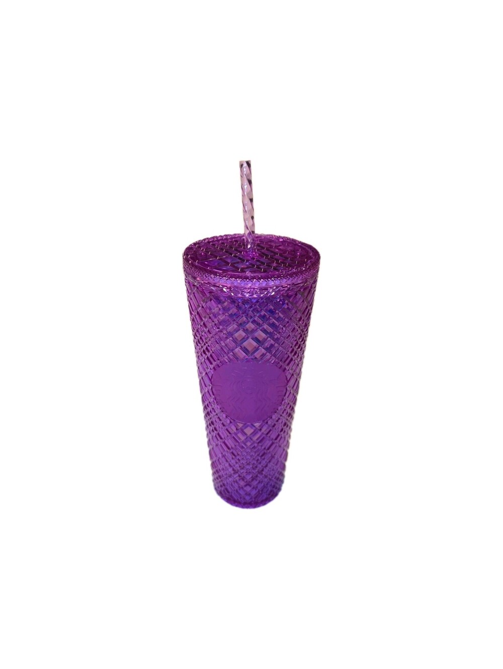 Starbucks 2023 Jeweled Taffy Iridescent Pink Purple Valentine 24 oz Tumbler NWT
